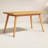 Tempo Rectangular Teak Outdoor Coffee Table , 39'' in. W 23'' in. D