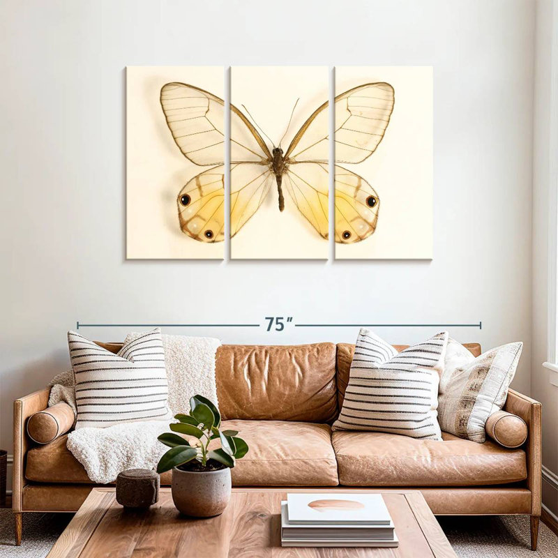 Butterfly Memento, 36" H x 57" W