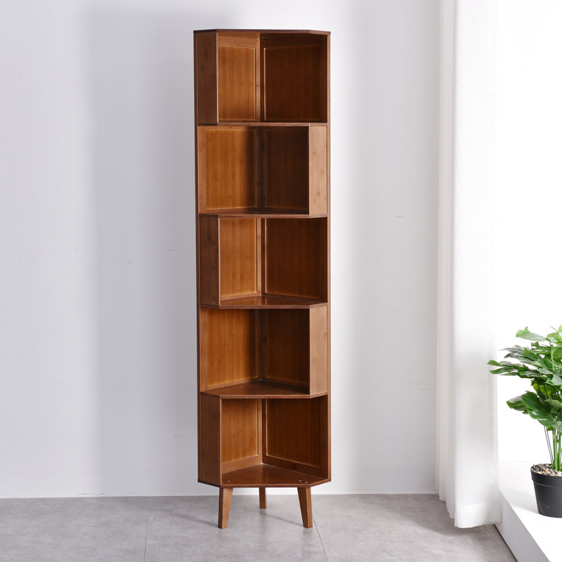 Bassanio Corner Bookcase - Storage Rack