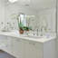 Gobelet pour salle de bain en résine Ben & Jonah Oro Streak Marble