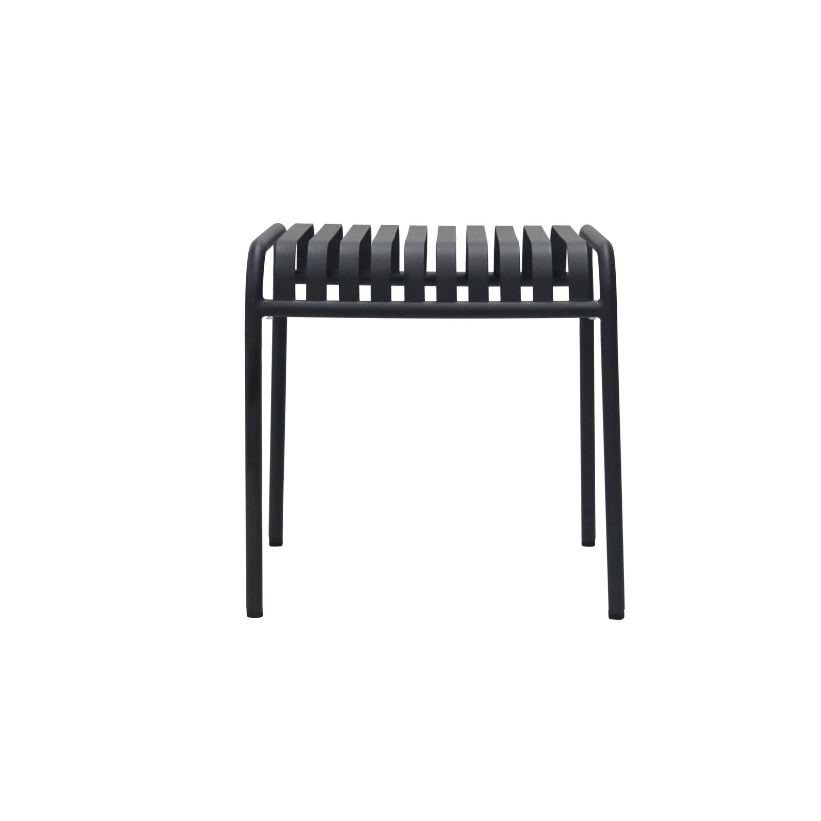 Winchester Outdoor Patio Side Table, Black, Black