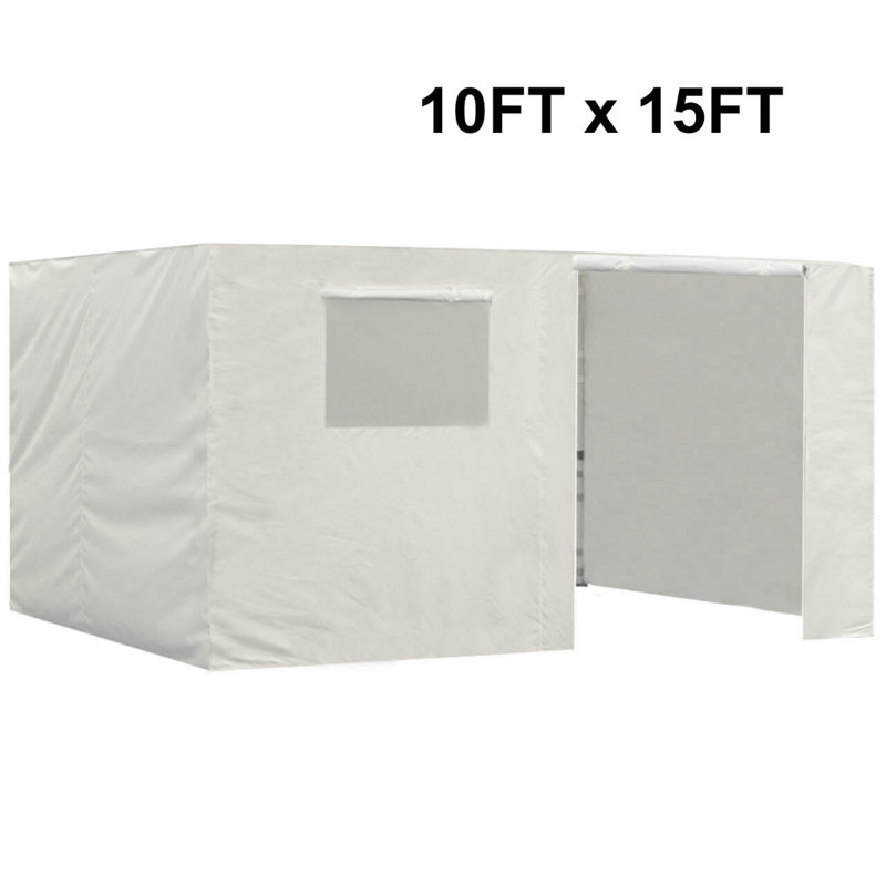 Mur latéral Moguel, H 84 po x l 120 po x P 180 po, Ivoire ivoire