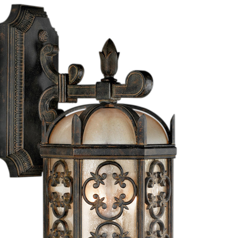 Costa Del Sol Outdoor Wall Lantern, 33” H x 11” W x 12” D