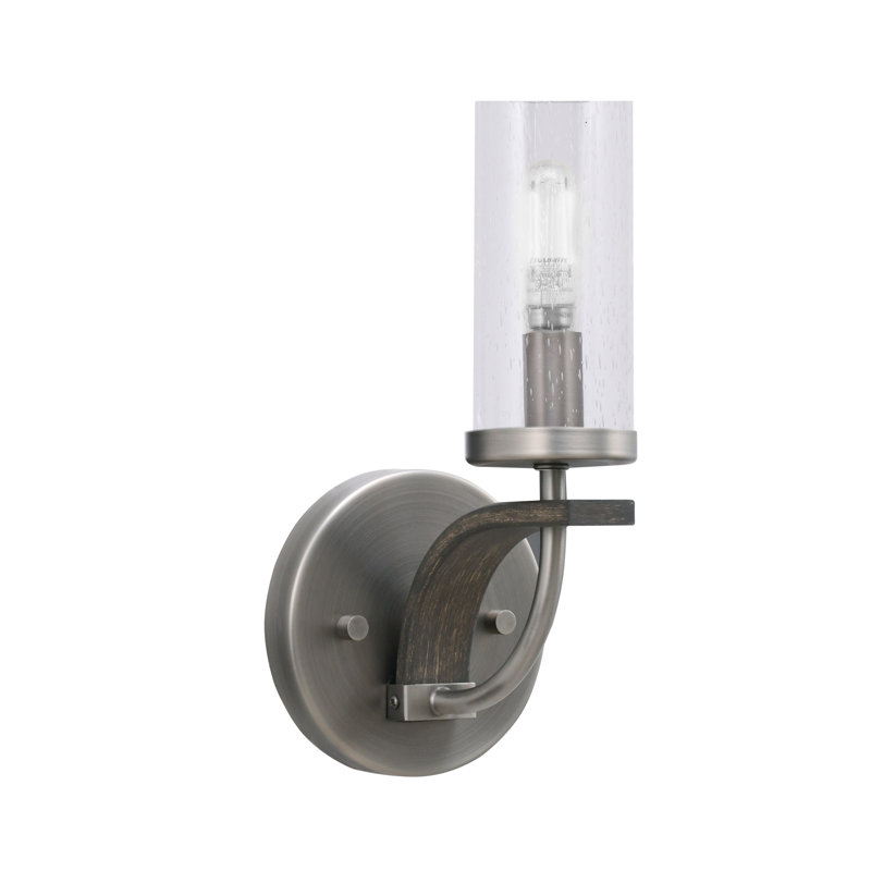 Monterey Wall Sconce, Brown, Clear