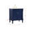 Lexington 30'' Single Bathroom Vanity with Engineered Marble Top-263054661