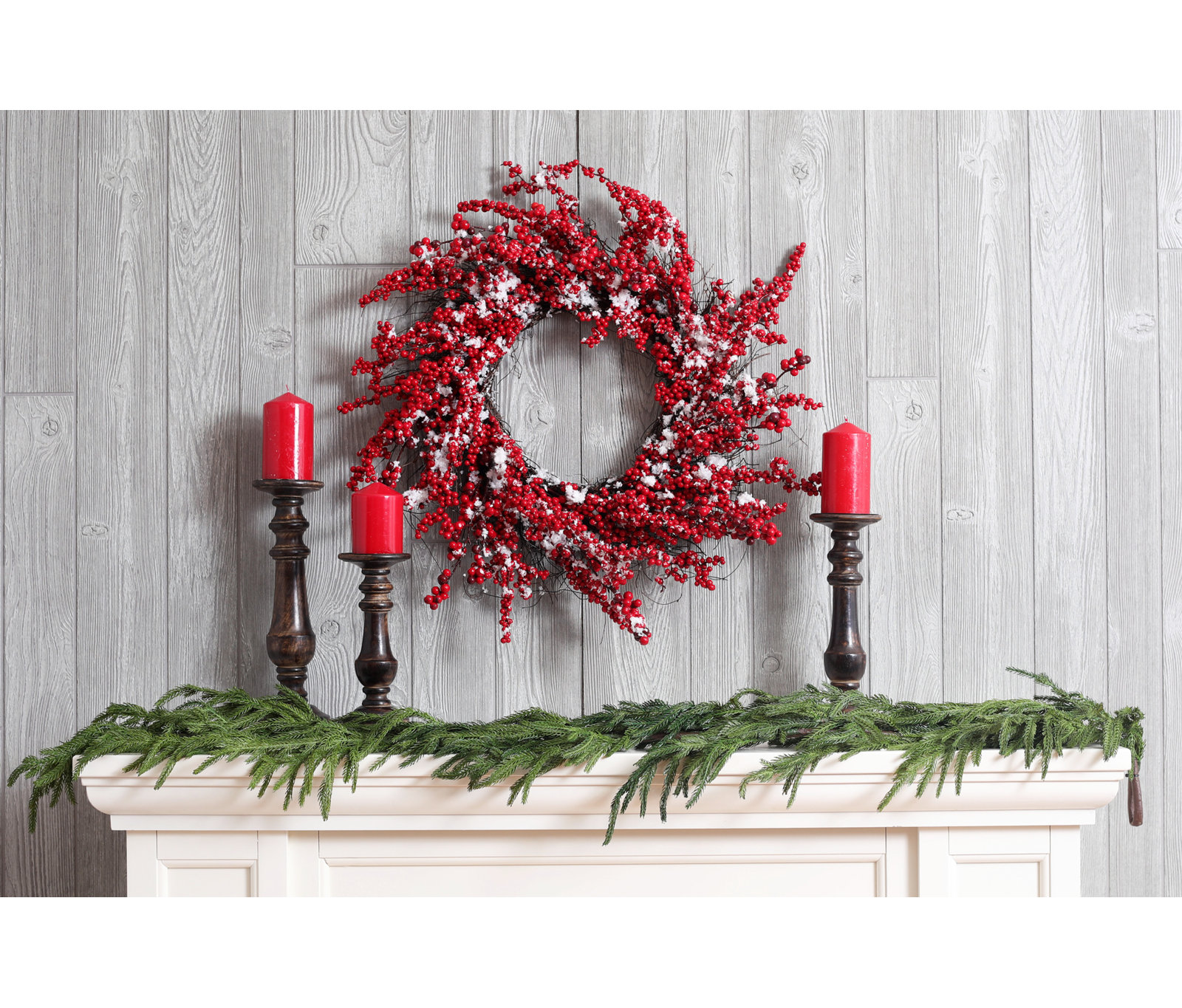 360" Norfolk Pine Christmas Garland, 360.00cm