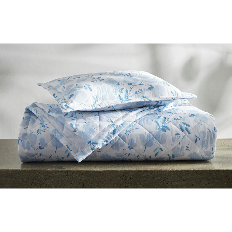 Alexandra Quilt, Full/Queen Quilt, Sky Floral