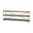 HomeRoots 80'' Solid Wood Top Console Table