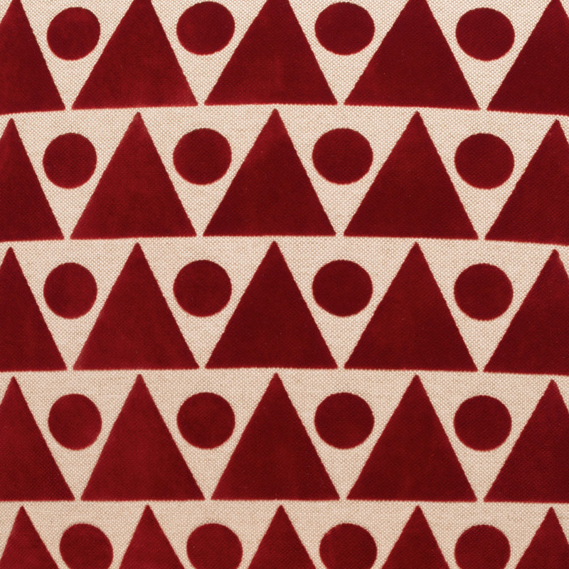 Kilo Pillow Cover & Insert, Red, Square 20"