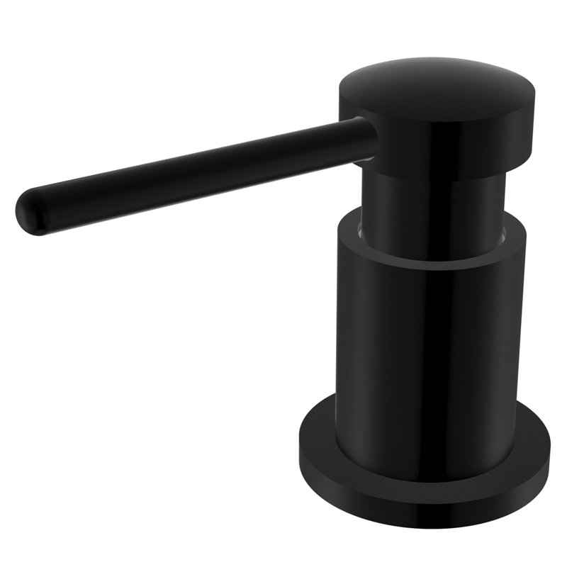 Karran SD55 Kitchen Soap/Lotion Dispenser Matte Black, Matte Black