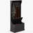 Entryway Hall Tree with Storage Bench, Coat Rack with Four Hooks and Shoe Storage, Black-63222588