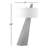 Obelisk Table Lamp - White Cotton-Linen Shade-1855708646