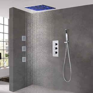 Fontana Perlude Oil Rubbed Bronze Thermostatic Shower System