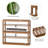 Czarina Bamboo Floating Shelf with Towel Bar