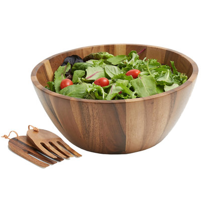 Millwood Pines Molloy Stainless Steel Salad Bowl