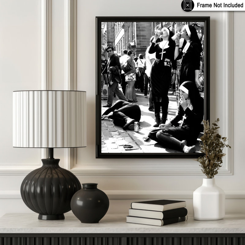 Fumeurs nonnes No6, Unframed, Poster, 18"H x 24"W