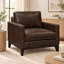Soho Elegant 100% Top Grain Leather Chair, Made to Order-1688478038