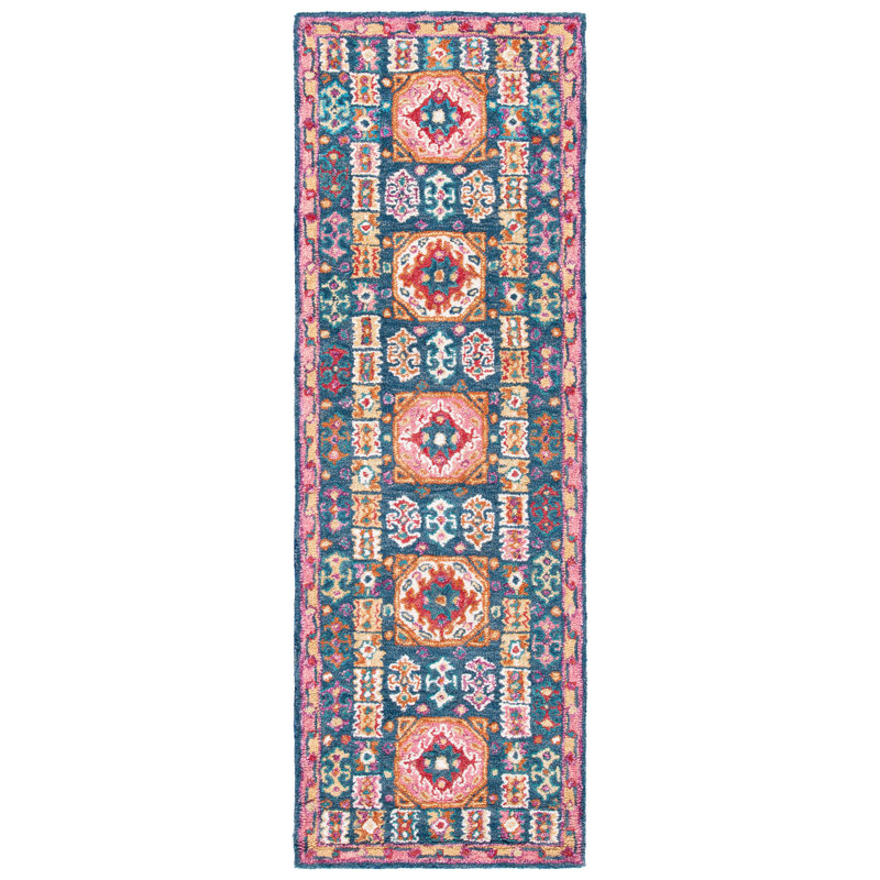 Ivanhoe Hand Tufted Wool Southwestern Rug, Runner 2'3" x 11'