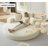Boneless 71" Velvet Upholstered Sleeper Sofa Convertible Sofa Bed Floor Couch With 2 Pillows - No Assembly Required-652132851