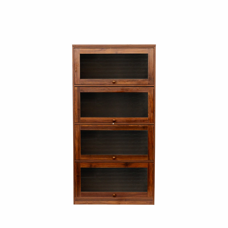 Storage Cabinet, Accent Cabinet, Display Cabinet With Glass Doors, Accent Storage Cabinet For Home