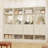 Wood Closet System with Mirrors-1338649055