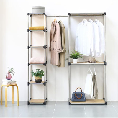 Mukaram 44.3'' Metal Clothing Rack