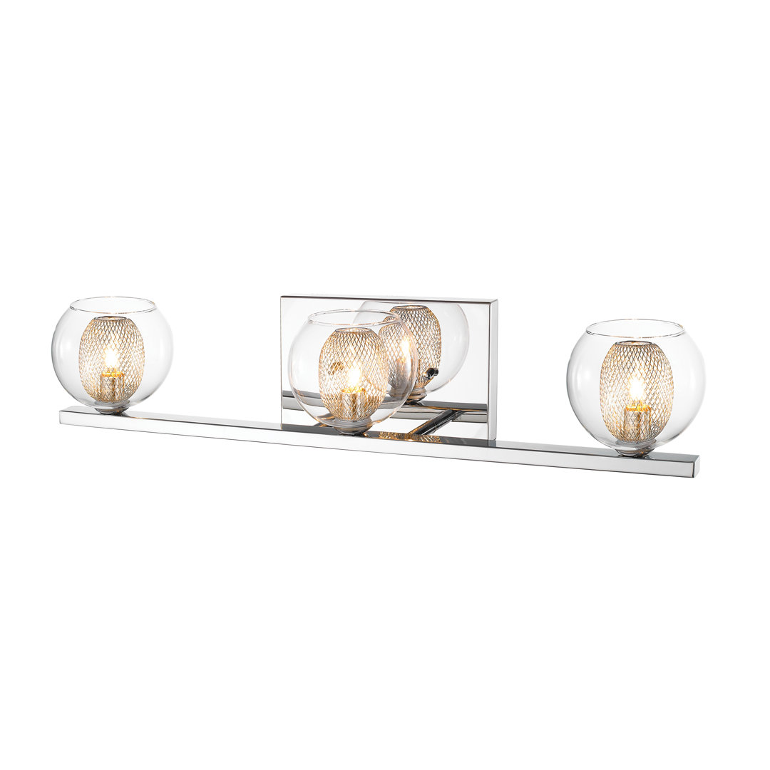 Dayton 3-Light Vanity Light George Oliver Bulb 