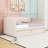 Upholstered Daybed with Trundle-712972535
