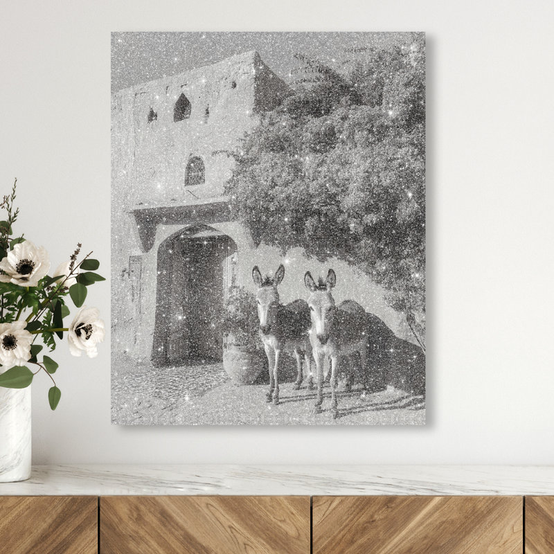 Morning Wait BW Print by Oliver Gal, 30"H x 24"W, Gallery Wrapped
