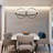 Gorkem Dimmable LED Round / Oval Chandelier