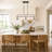 3-Lights Industrial Vintage Glass Kitchen Island Lighting