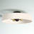 Ashtun Fabric Semi Flush Mount-645743796