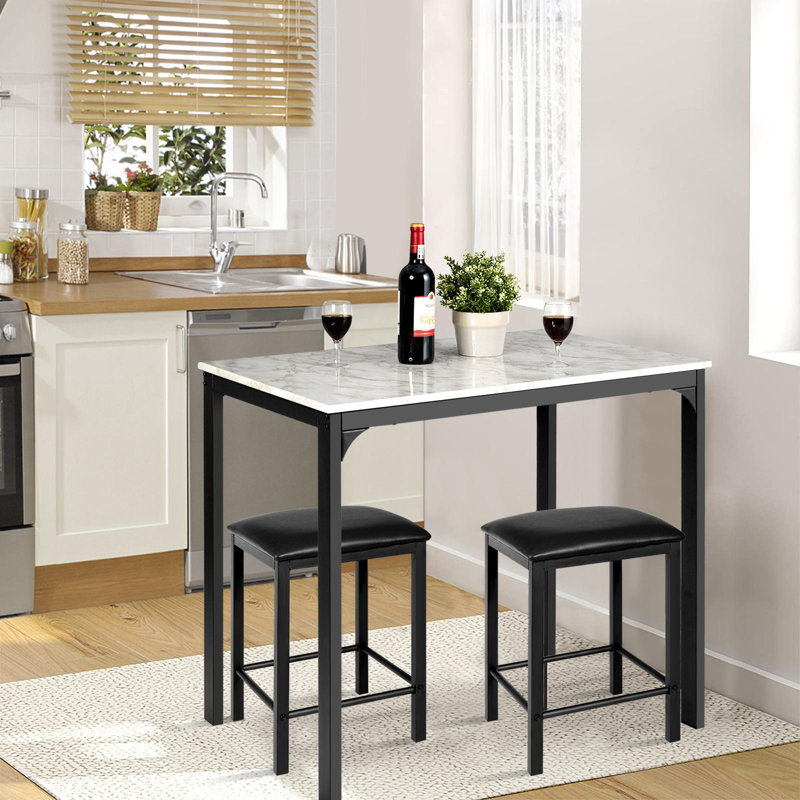 Ensemble de table Flexington, Blanc