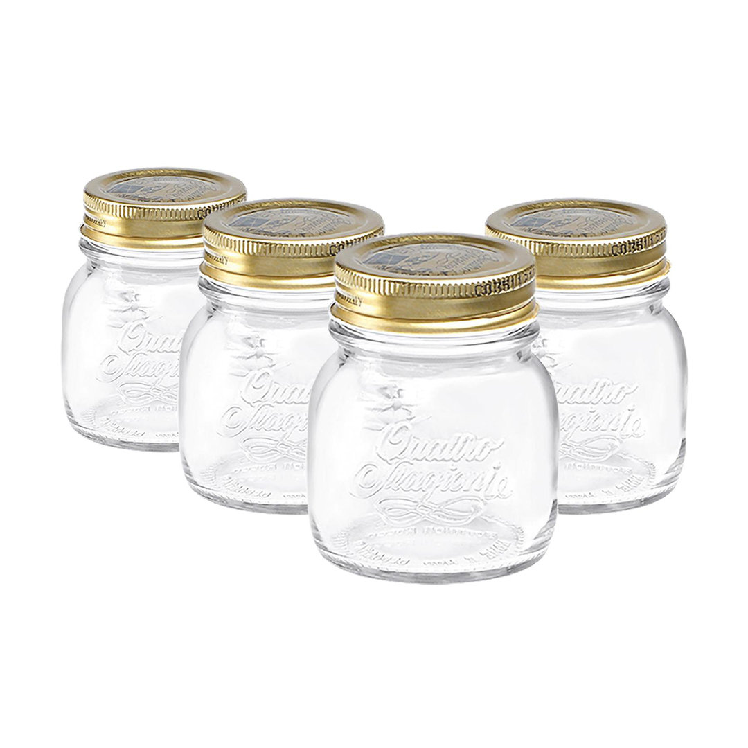 Bormioli Rocco Quattro Stagioni Glass Preserving Jars