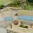 19" x 19" Outdoor Wicker Seat Cushion-1051674623