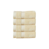Ensemble de serviettes essuie-mains 100% coton Elegant Essentials 550GSM Zero Twist (ensemble de 4) - 16 po x 24 po