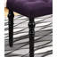 Upholstered Plastic / Acrylic Bench