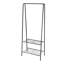 60cm Freestanding Metal Clothes Rail with Bottom Rack