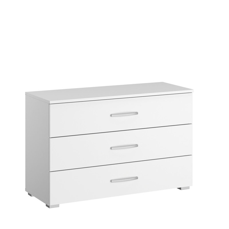 Aditio 3 Drawer Chest, Alpine white/Alpine white