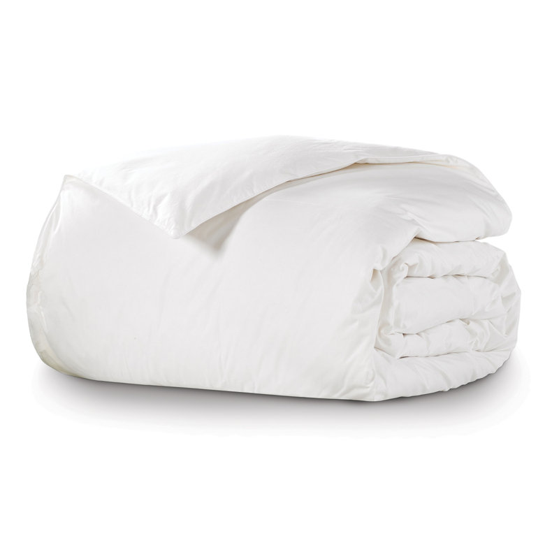 Ensemble de 2 pièces en duvet: édredon en duvet blanc et lit en duvet , Grand