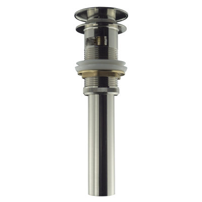 Pop-Up Bathroom Sink Drain with Overflow