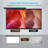 White 49'' x 74'' Manual Ceiling Mounted Projector Screen