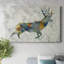 Toile tendue avec cerfs-910615863
