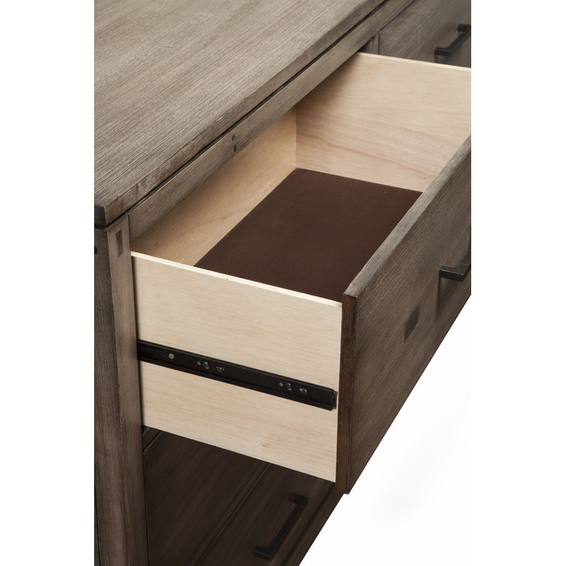 Vanallen Sydney 6 Drawer Dresser, Weathered Grey