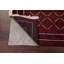 Tapis décoratif en laine de conception unique noué à la main New Age Balouch rouge 3 pi 4 po x 6 pi 2 po