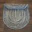 Tapis intérieur / extérieur tressé bleu / beige / blanc Canealus-2027678100