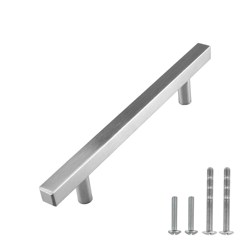 5" Center to Center Bar Pull, Brushed Nickel
