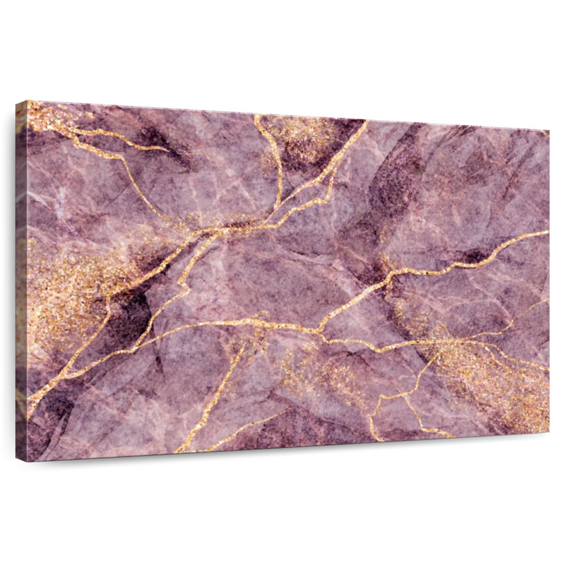Avery Lilac Marble Abstract