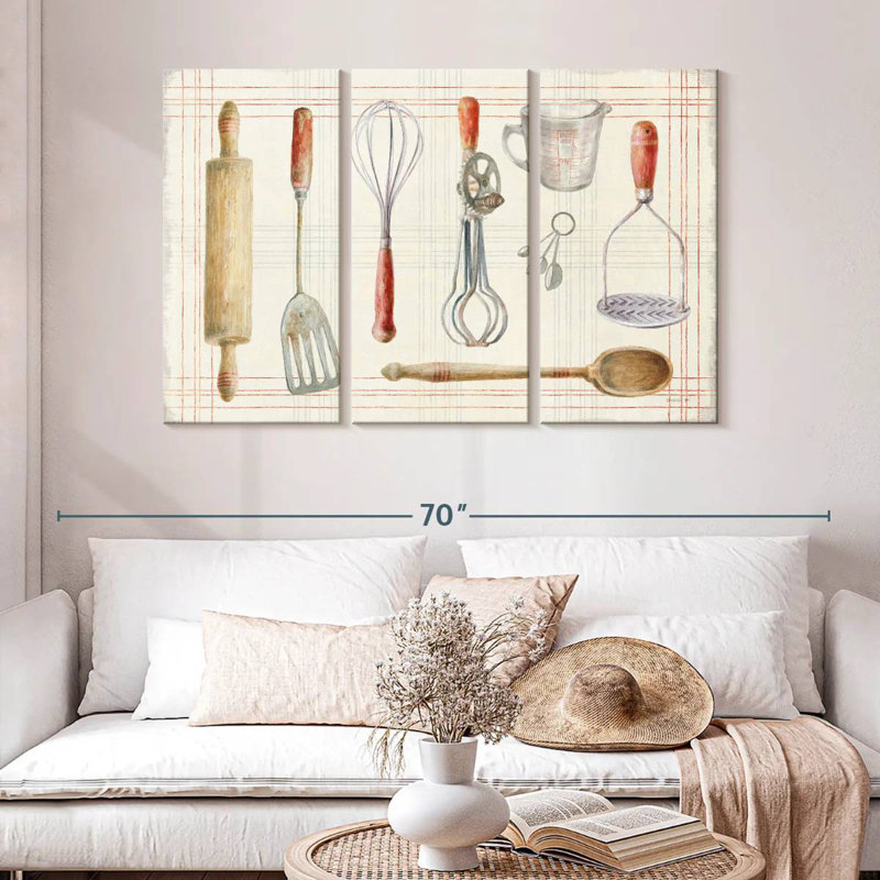 Senne Floursack Kitchen IX, 32" H x 50" W