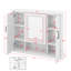 Armoire de rangement murale 36 po-1521010385